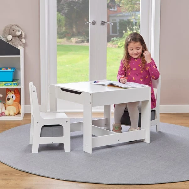 Liberty House Kids Wooden Activity Table Set With Two Storage Boxes 3 Liberty House Kids Wooden Activity Table Set With Two Storage Boxes - Image 3