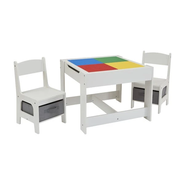 Liberty House Kids Wooden Activity Table Set With Two Storage Boxes 4 Liberty House Kids Wooden Activity Table Set With Two Storage Boxes - Image 4