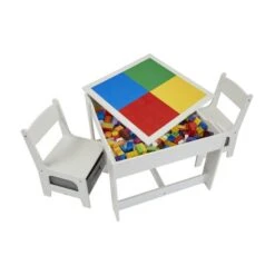 Liberty House Kids Wooden Activity Table Set With Two Storage Boxes 17 Liberty House Kids Wooden Activity Table Set With Two Storage Boxes -IT Luggage Kids Sales Store 30960914 alt07