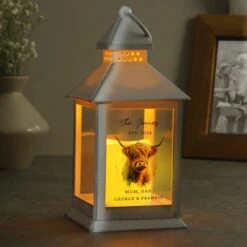 Personalised Highland Cow LED Lantern 8 Personalised Highland Cow LED Lantern -IT Luggage Kids Sales Store 30961269 alt03
