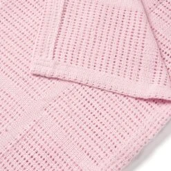 Clair De Lune Cot Size Cellular Cotton Blanket -IT Luggage Kids Sales Store 30961469 alt02