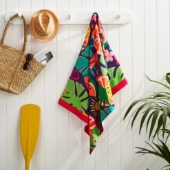 Abstract Summer Icon Beach Towel