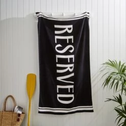 XL Reserved Beach Towel