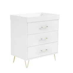 Babymore Kimi Acrylic Nursery Chest Changing Table 10 Babymore Kimi Acrylic Nursery Chest Changing Table -IT Luggage Kids Sales Store 30964227 alt04