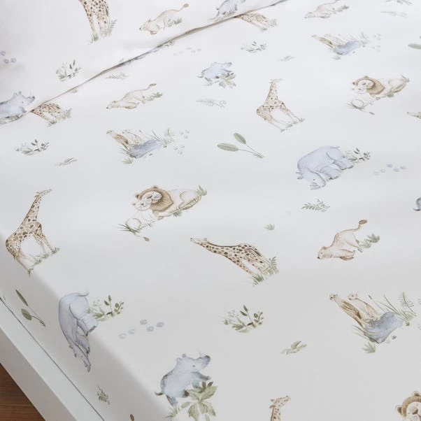 Pack Of 2 Savannah 100% Cotton Fitted Sheets 9 Pack Of 2 Savannah 100% Cotton Fitted Sheets - Image 9