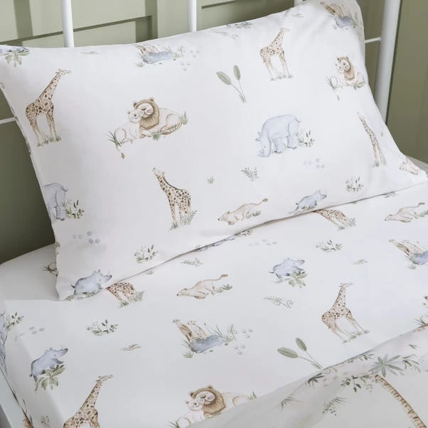 Pack Of 2 Savannah 100% Cotton Fitted Sheets 7 Pack Of 2 Savannah 100% Cotton Fitted Sheets - Image 7