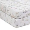 Pack Of 2 Savannah 100% Cotton Fitted Sheets