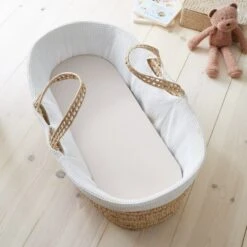 Pack Of 2 Plain 100% Cotton Jersey Fitted Sheets -IT Luggage Kids Sales Store 30966769