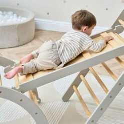 Tutti Bambini Scala Montessori 3 In 1 Pikler Climbing Frame With Climbing Wall -IT Luggage Kids Sales Store 30969132 alt03