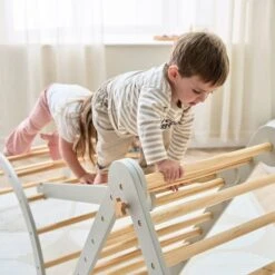 Tutti Bambini Scala Montessori 3 In 1 Pikler Climbing Frame With Climbing Wall -IT Luggage Kids Sales Store 30969132 alt04