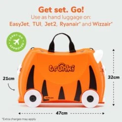 Trunki Tipu The Tiger Ride On Suitcase -IT Luggage Kids Sales Store 30975819 alt05