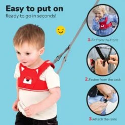 Trunki Toddlepak Felix The Fox Walking Reins Safety Harness -IT Luggage Kids Sales Store 30975835 alt04