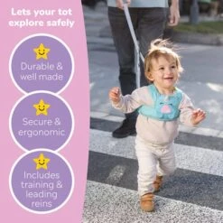 Trunki Toddlepak Una The Unicorn Walking Reins Safety Harness -IT Luggage Kids Sales Store 30975836 alt03