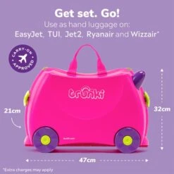 Trunki Trixie Ride On Suitcase -IT Luggage Kids Sales Store 30975864 alt06