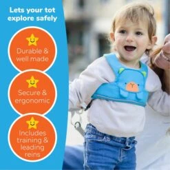 Trunki Toddlepak Bert The Bear Walking Reins Safety Harness -IT Luggage Kids Sales Store 30975865 alt03