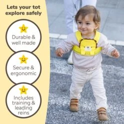 Trunki Toddlepak Leeroy The Lion Walking Reins Safety Harness -IT Luggage Kids Sales Store 30975886 alt03