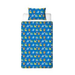 Pokemon Retro Reversible Single Duvet Cover & Pillowcase Set -IT Luggage Kids Sales Store 30977927 alt07