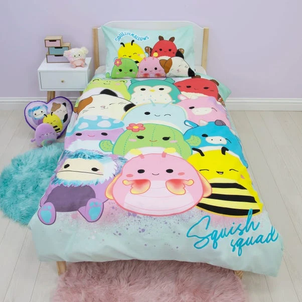 Squishmallows Flash Reversible Single Duvet Cover & Pillowcase Set 2 Squishmallows Flash Reversible Single Duvet Cover & Pillowcase Set - Image 2