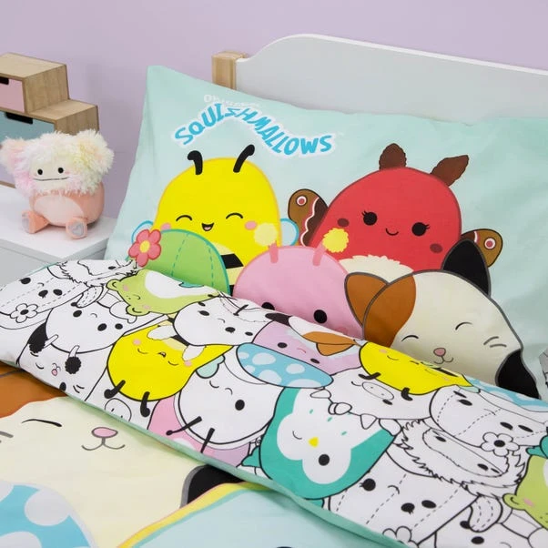 Squishmallows Flash Reversible Single Duvet Cover & Pillowcase Set 4 Squishmallows Flash Reversible Single Duvet Cover & Pillowcase Set - Image 4