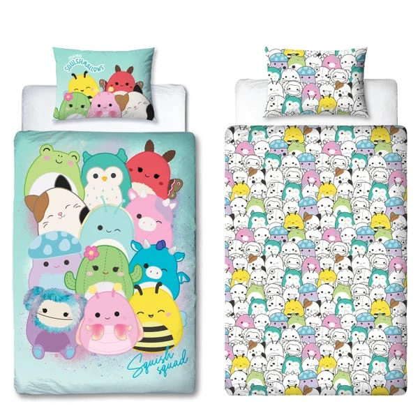 Squishmallows Flash Reversible Single Duvet Cover & Pillowcase Set 6 Squishmallows Flash Reversible Single Duvet Cover & Pillowcase Set - Image 6