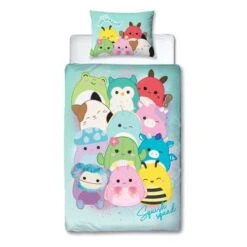 Squishmallows Flash Reversible Single Duvet Cover & Pillowcase Set 14 Squishmallows Flash Reversible Single Duvet Cover & Pillowcase Set -IT Luggage Kids Sales Store 30977934 alt06