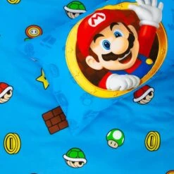 Nintendo Super Mario Splitter Reversible Single Duvet & Pillowcase Set -IT Luggage Kids Sales Store 30977935 alt04