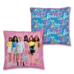 Barbie Unboxed Reversible Square Cushion -IT Luggage Kids Sales Store 30977951 alt05