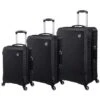 IT Luggage Set Of 3 Recline Hard Shell Suitcases